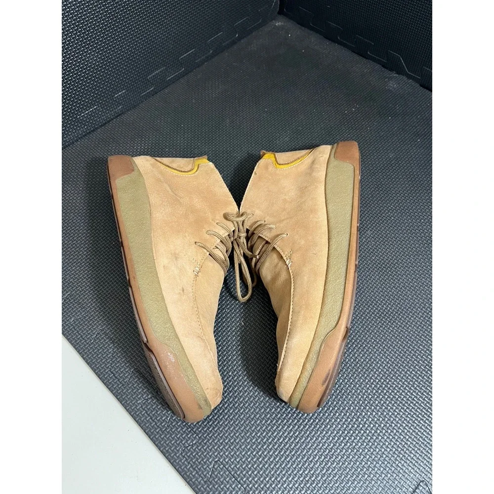 OluKai Loli'i Puki Men's Size 11 Tan‎ Leather Chukka Boots 10481-3434 Waterproof